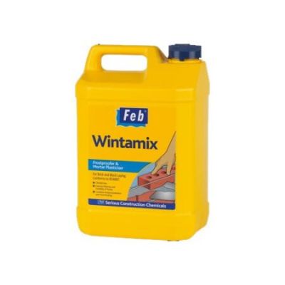 5ltr Wintermix Chloride Free Frostproofer & Mortar Plasticiser Feb
