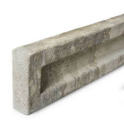 1.83m x 150mm Recessed Concrete Gravel Board (FP)