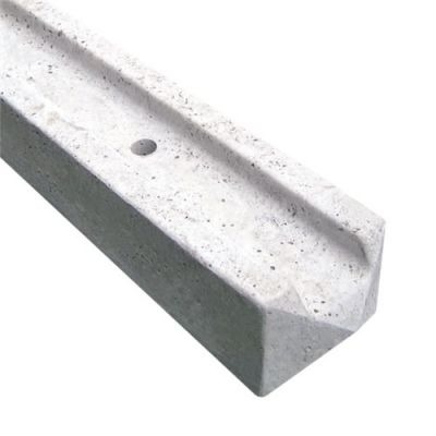 2400mm Concrete Slotted End Fence Post (A)