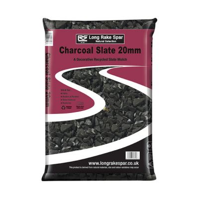 Long Rake Spar 20mm Charcoal Black Slate Mini Bag