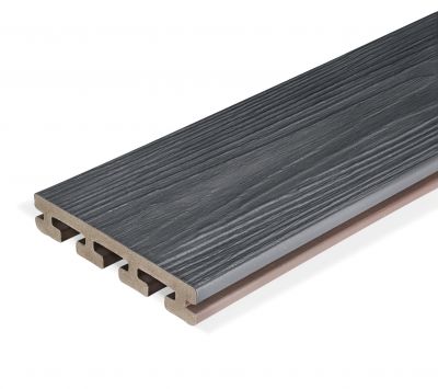 Eva-Last 4.8m 25x135mm I-Series Grooved Deck Board - Cape Town Grey