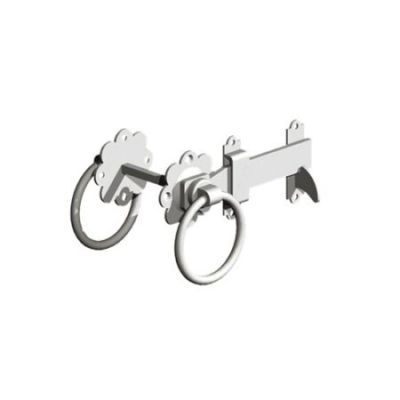 Galv 6" (150mm) Ring Gate Latches PRE-PACKED