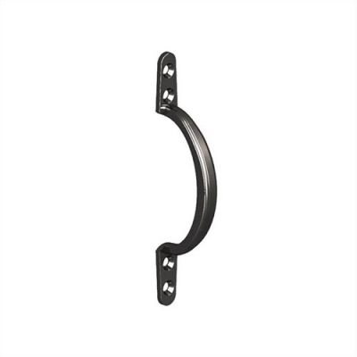 Black 6" (150mm) Door-Gate Pull Handle  PRE-PACKED