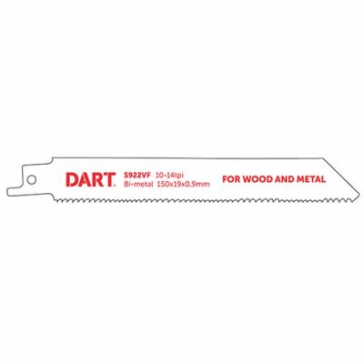 Dart S922VF Wood & Metal Cutting 225mm Reciprocating Blade Pk 5