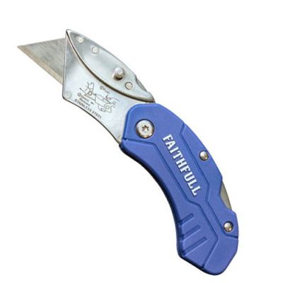 Faithfull Utility Folding Knife with Blade Lock